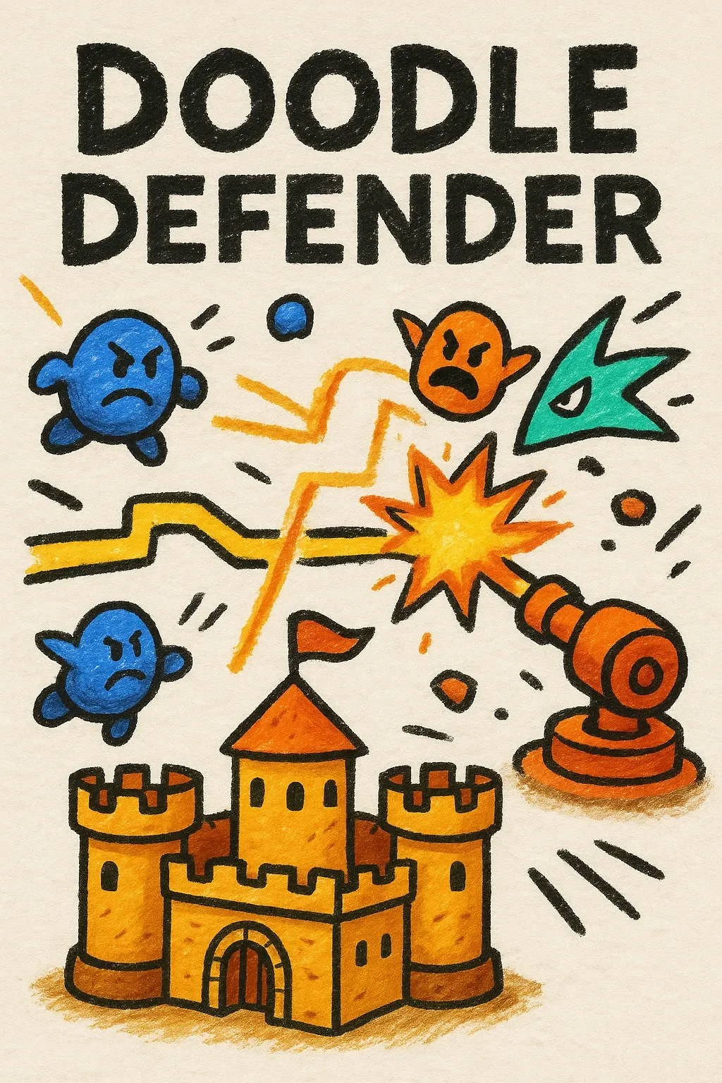 Doodle Defender | Astrocade