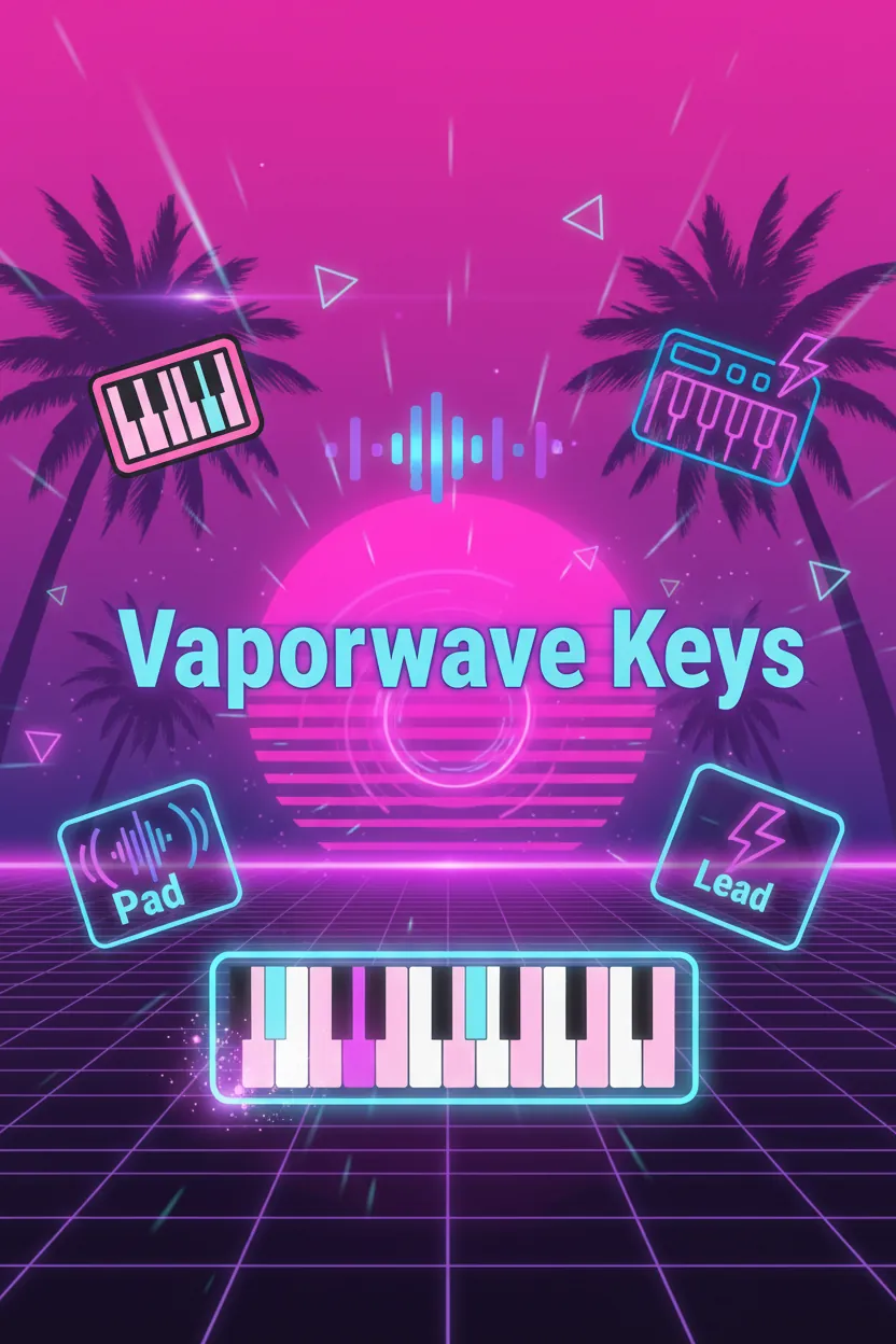 Vaporwave Keys | Astrocade