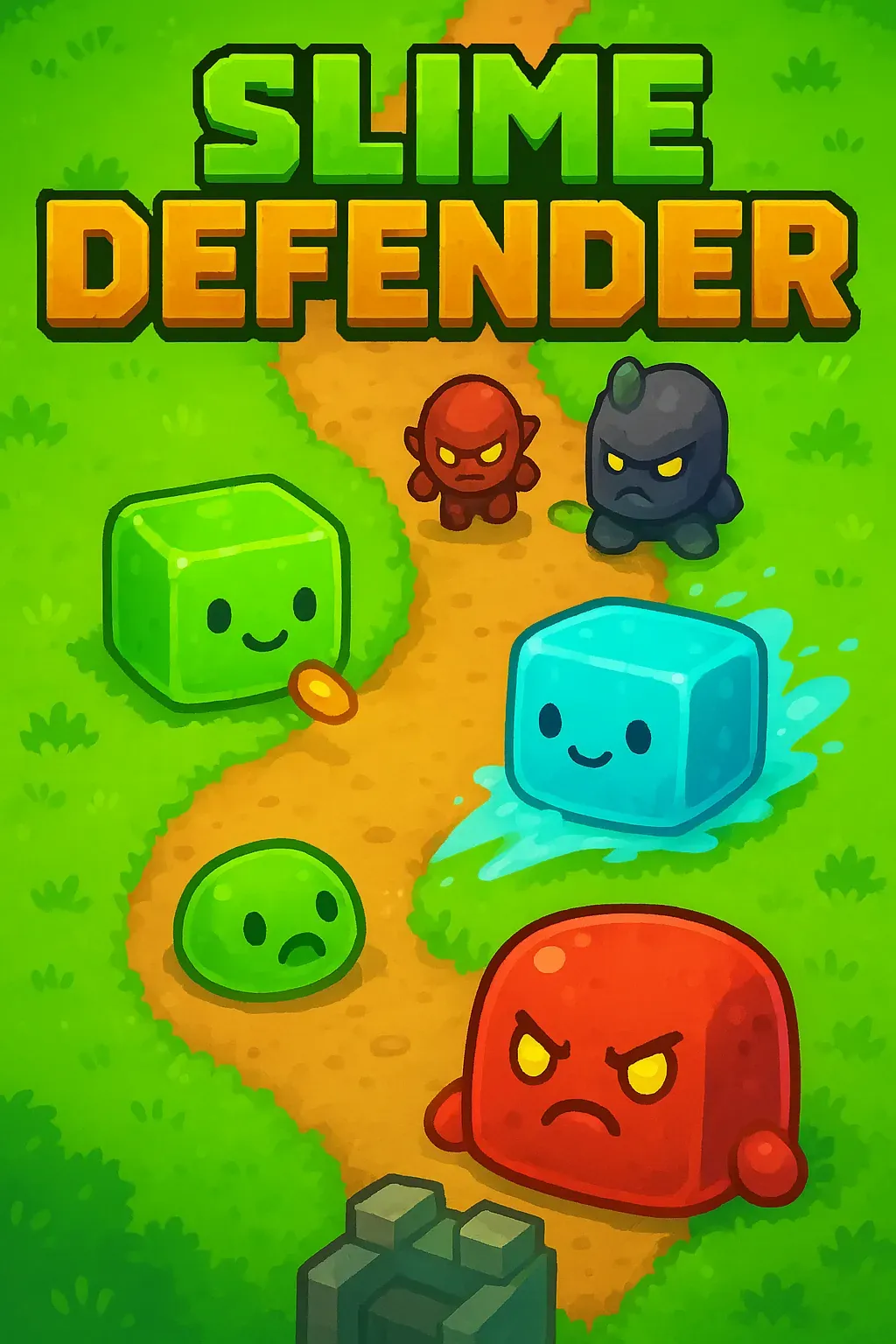 Slime Defender | Astrocade
