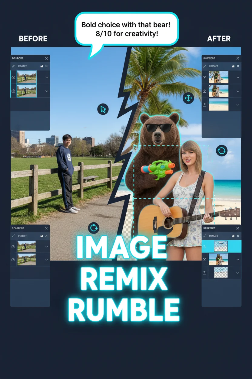 Image Remix Rumble Astrocade