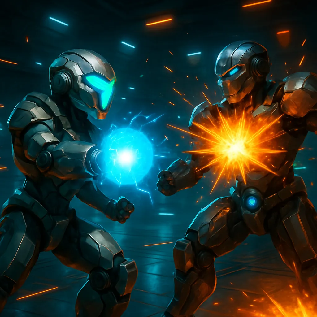 Robot Rumble Astrocade