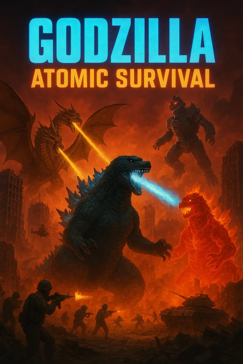 Godzilla: Atomic Survival | Astrocade