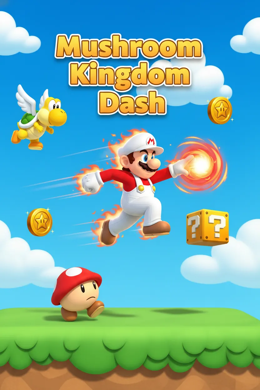 Mushroom Kingdom Dash | Astrocade