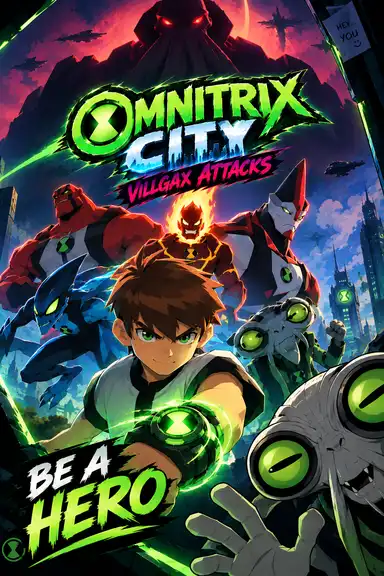 Omnitrix City by Pikaa.Pi
