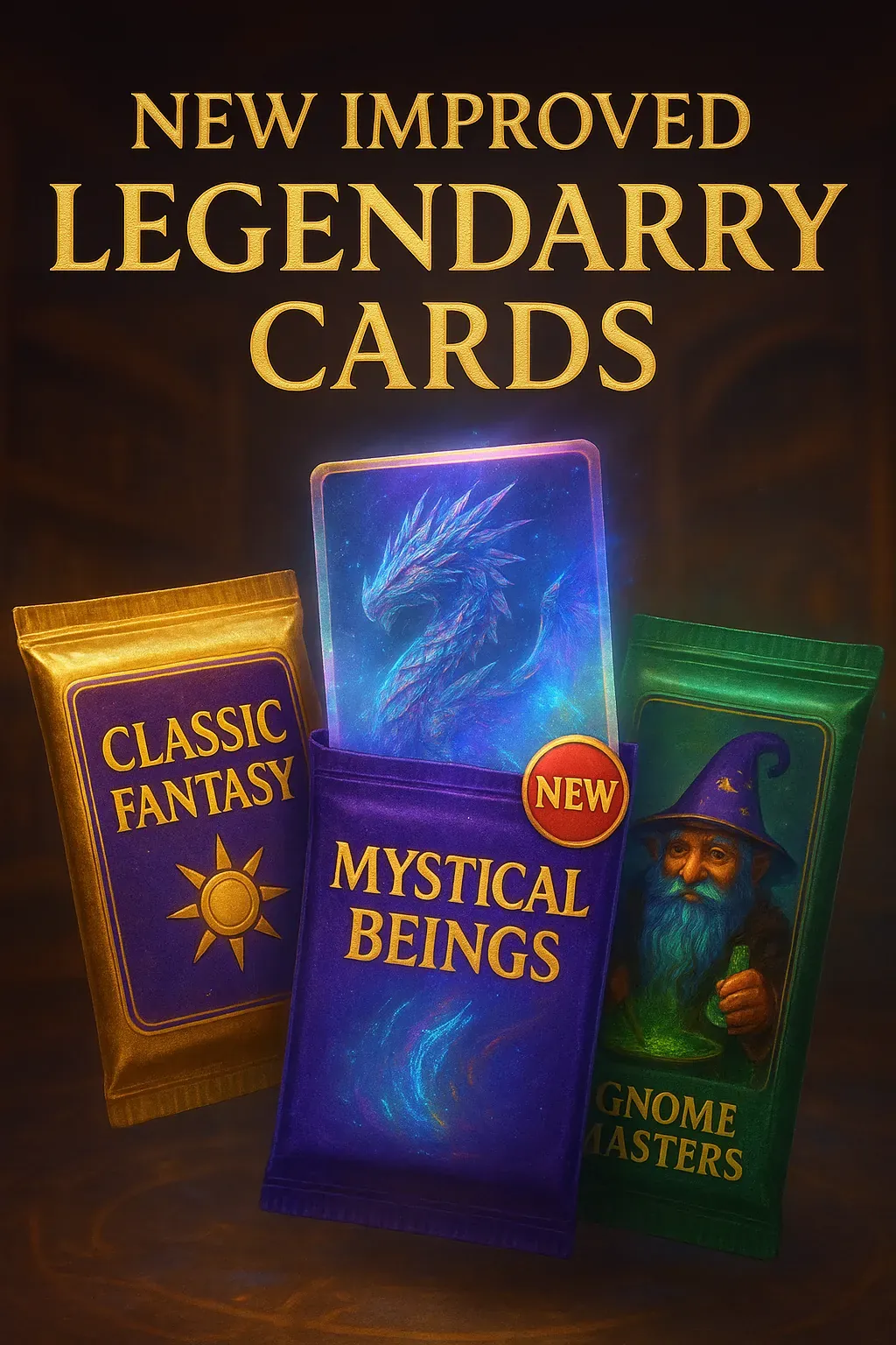 New Improved Legendary Cards | Astrocade