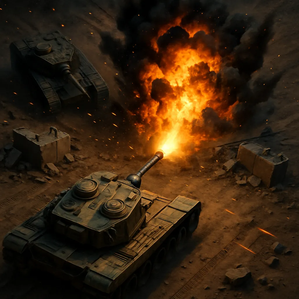 Tank Rumble Astrocade