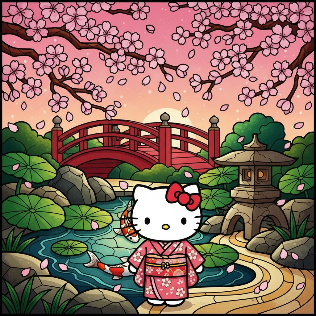 Hello Kitty Puzzle Paradise | Astrocade