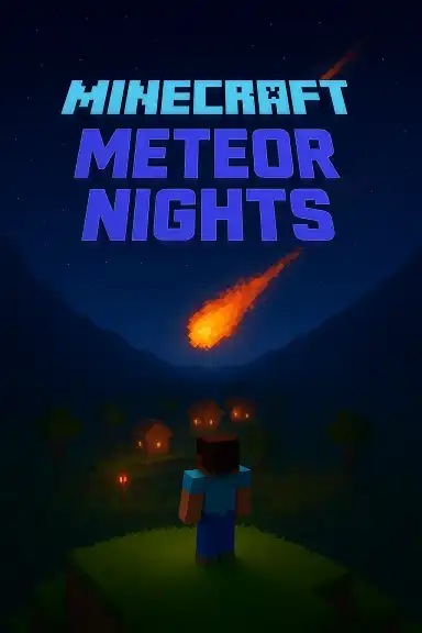 Minecraft: METEOR NIGHTS by zuriyaahh
