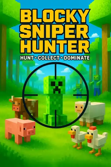 BLOCKY SNIPER HUNTER by Leevai