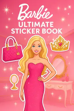 Barbie's Ultimate Sticker Book by BeLittle