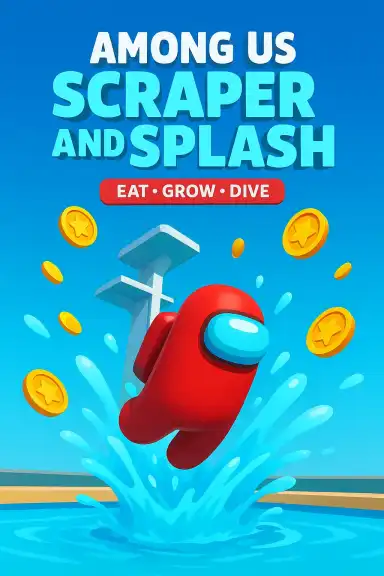 Among Us scraper and splash by HeRoStudios