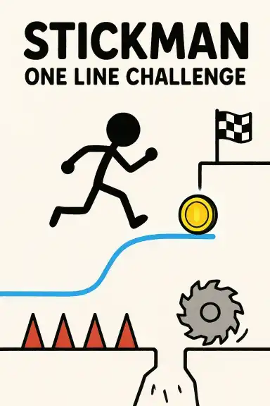 Stickman One Line Challenge by me_7