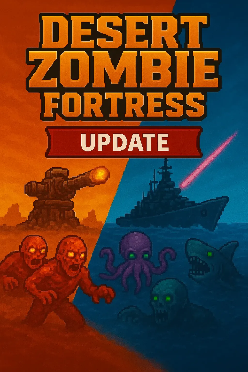 Desert Zombie Fortress | Astrocade
