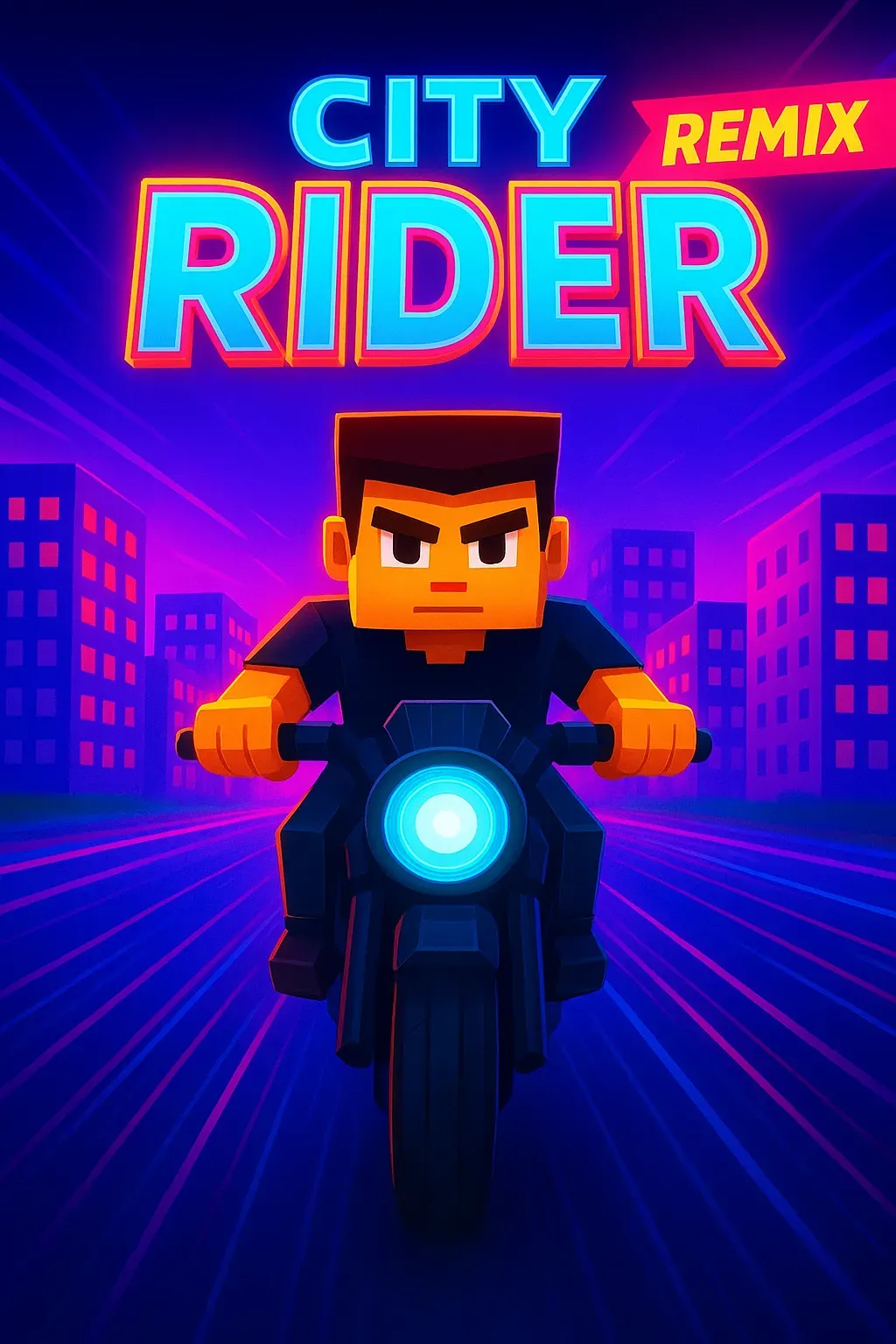 neon rider remixable | Astrocade