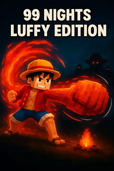 99 Nights as luffy by denden