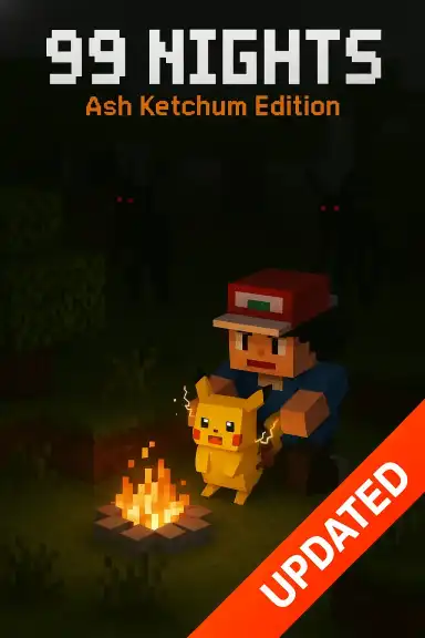 99 Nights as Ash Ketchum by denden