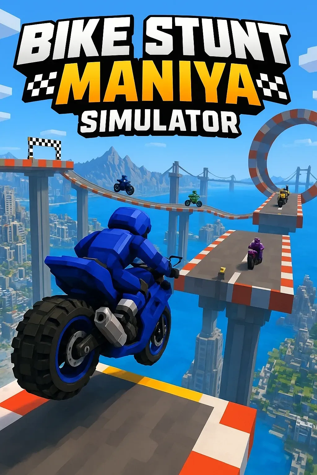 BIKE STUNT MANIA simulator | Astrocade