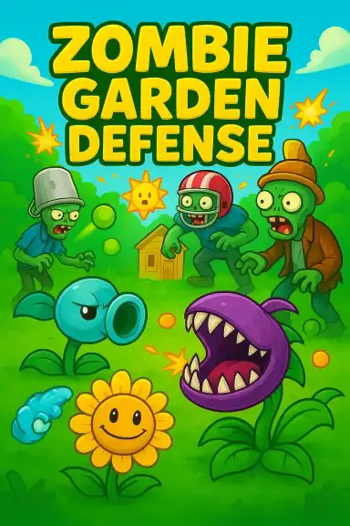 Zombie Garden Defense by caskeyliam