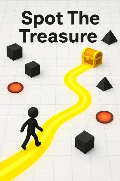 Spot The Treasure by Dhrupesh09