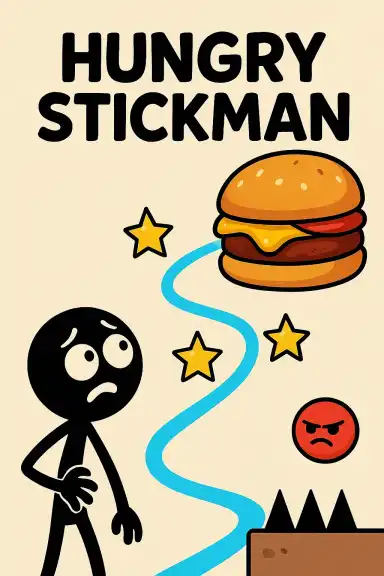 Hungry Stickman by me_7