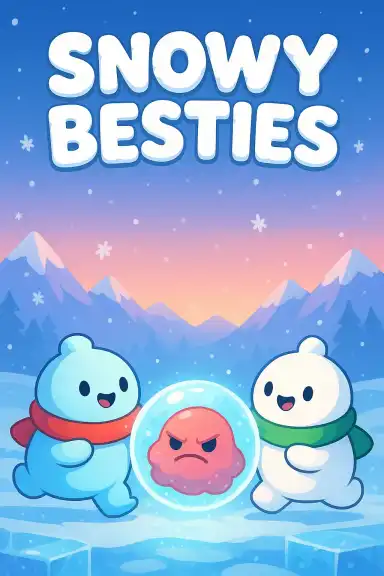 Snowy Besties by muhummado.
