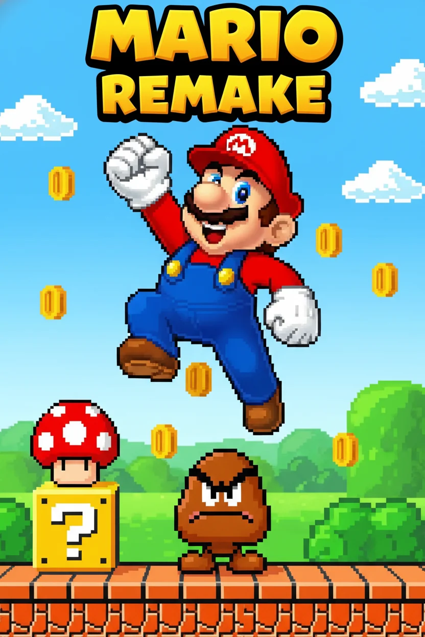 Mario Remake | Astrocade