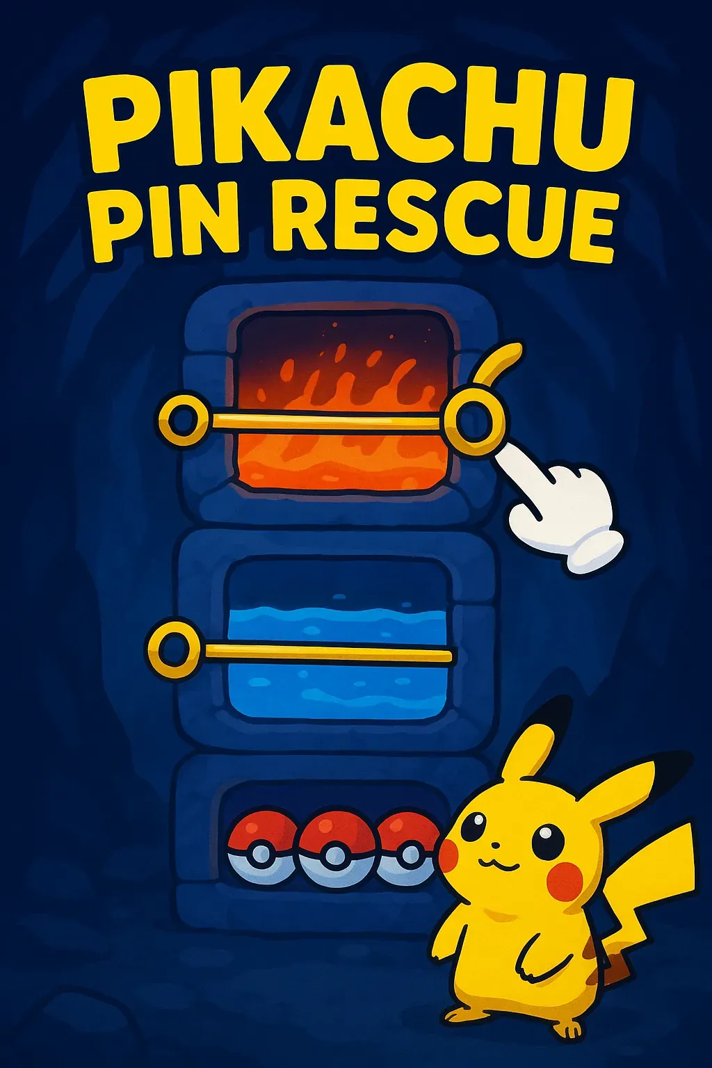 Pikachu Pin Rescue | Astrocade