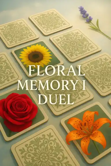 Floral Memory Duel by choudharyn2270