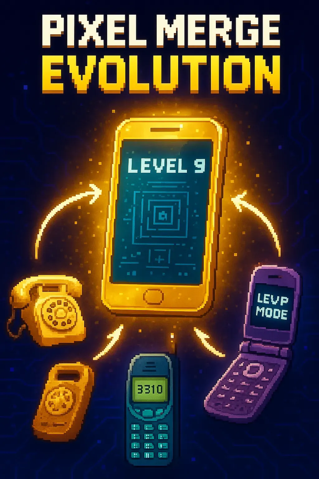 Pixel Merge Evolution | Astrocade