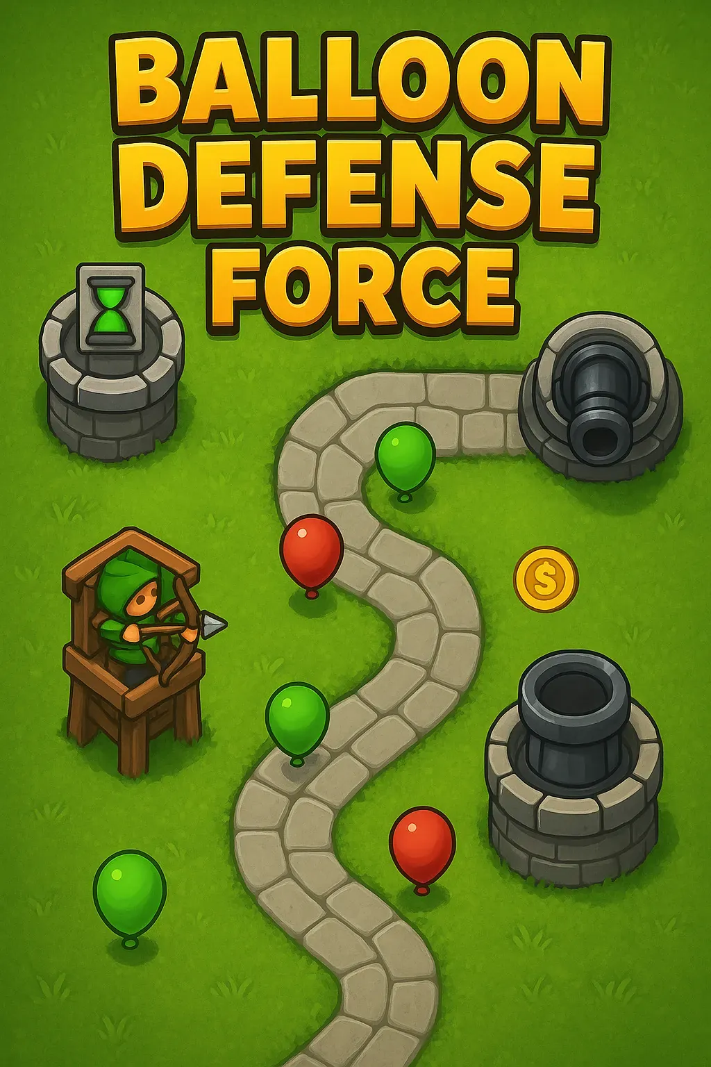 Balloon Defense Force | Astrocade