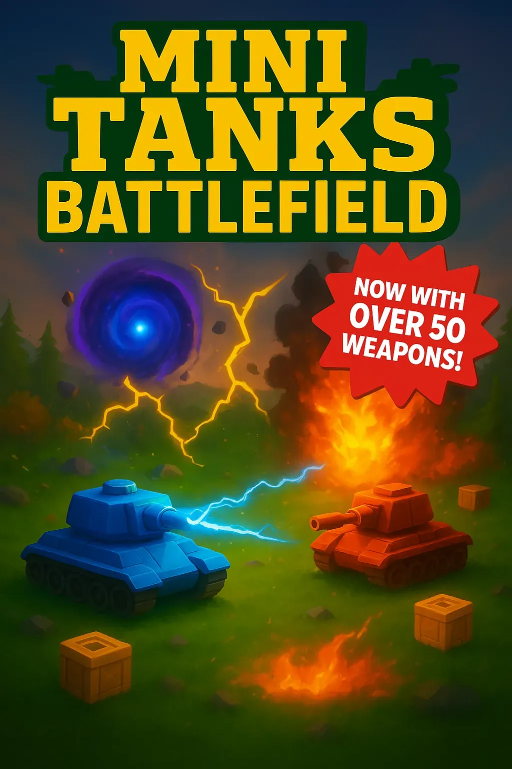 Mini Tanks Battlefield | Astrocade