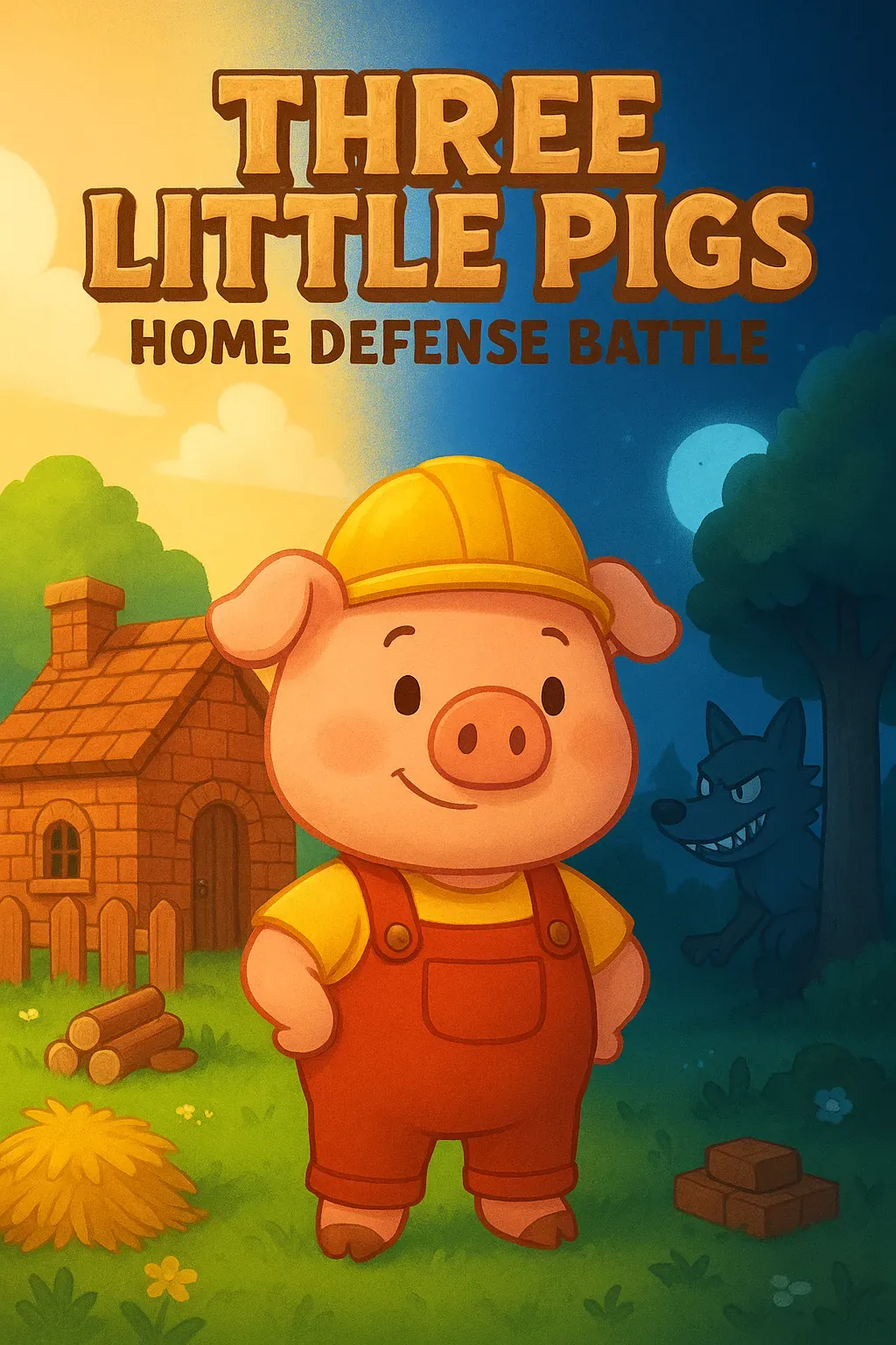 Three Little Pigs: Home Defense Battle | Astrocade