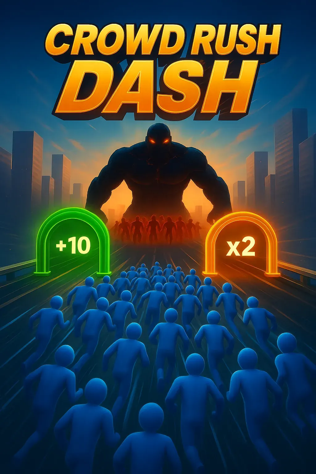 Crowd Rush Dash | Astrocade