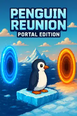 Penguin Reunion: Portal Edition by blackwidowink