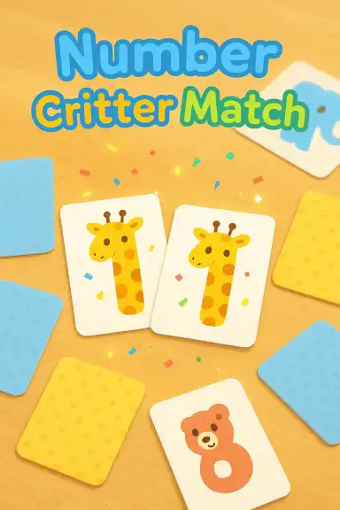 Number Critter Match by mingyu