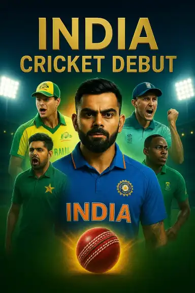 INDIA CRICKET DEBUT by Kammo