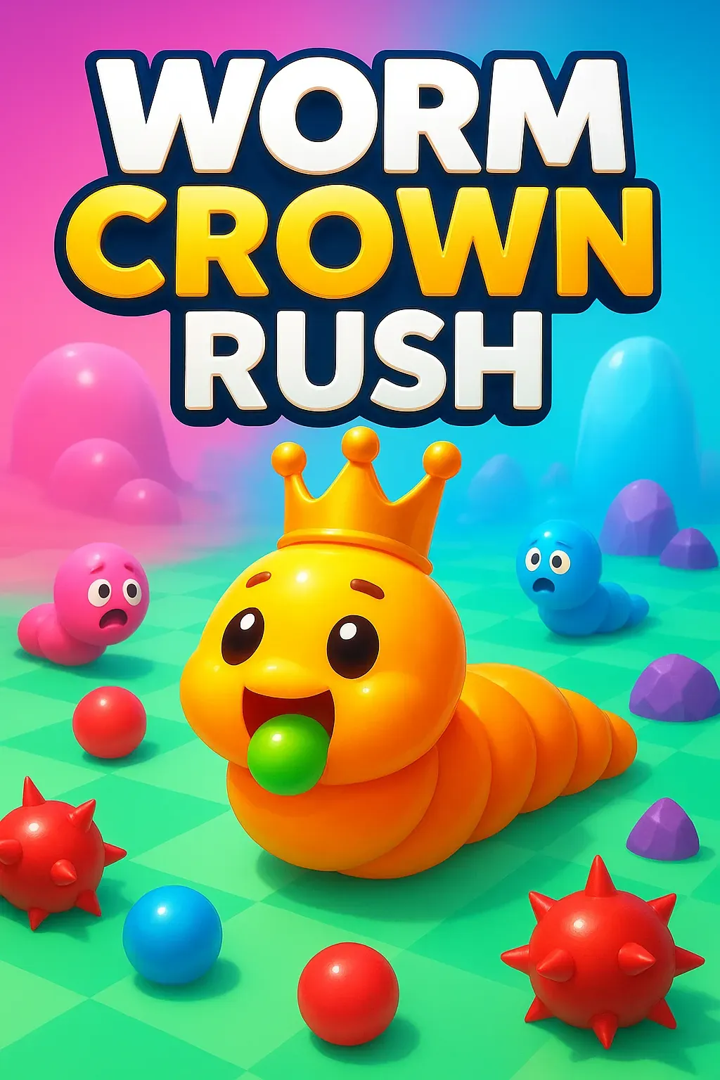 Worm Crown Rush | Astrocade