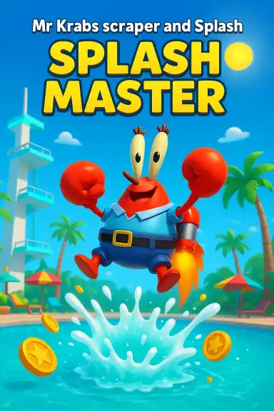 Mr krabs scraper and splash  by HeRoStudios