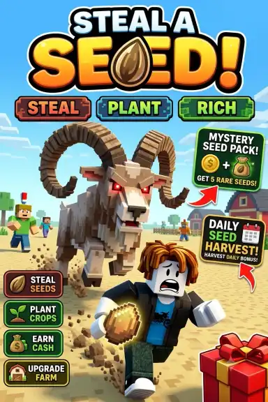 Steal seed from animals by Nrbl_Studio