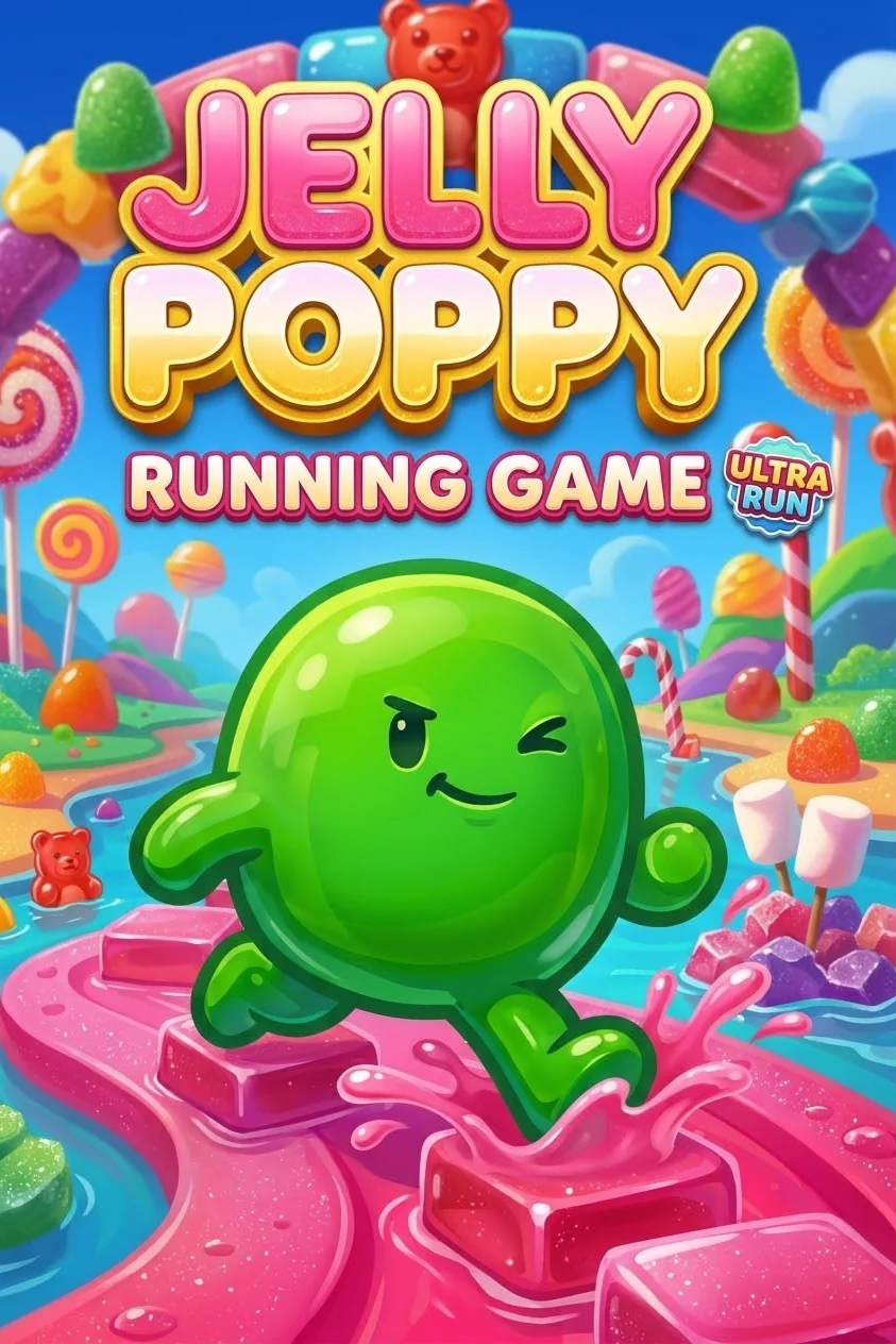 Jelly poppy running game | Astrocade