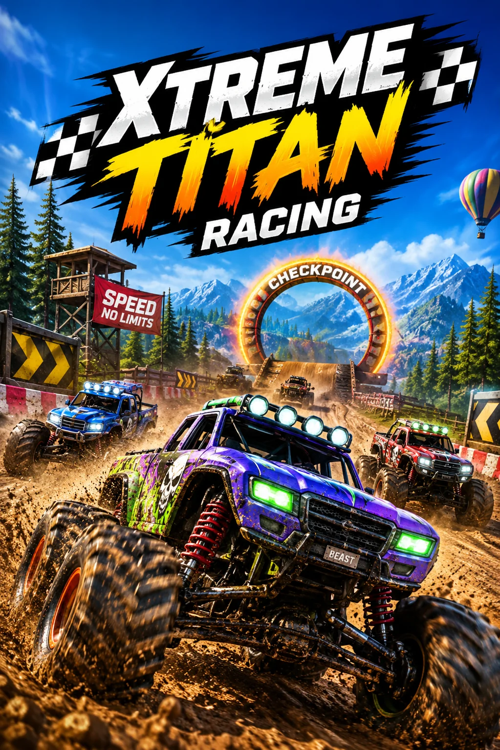 Xtreme titan racing | Astrocade