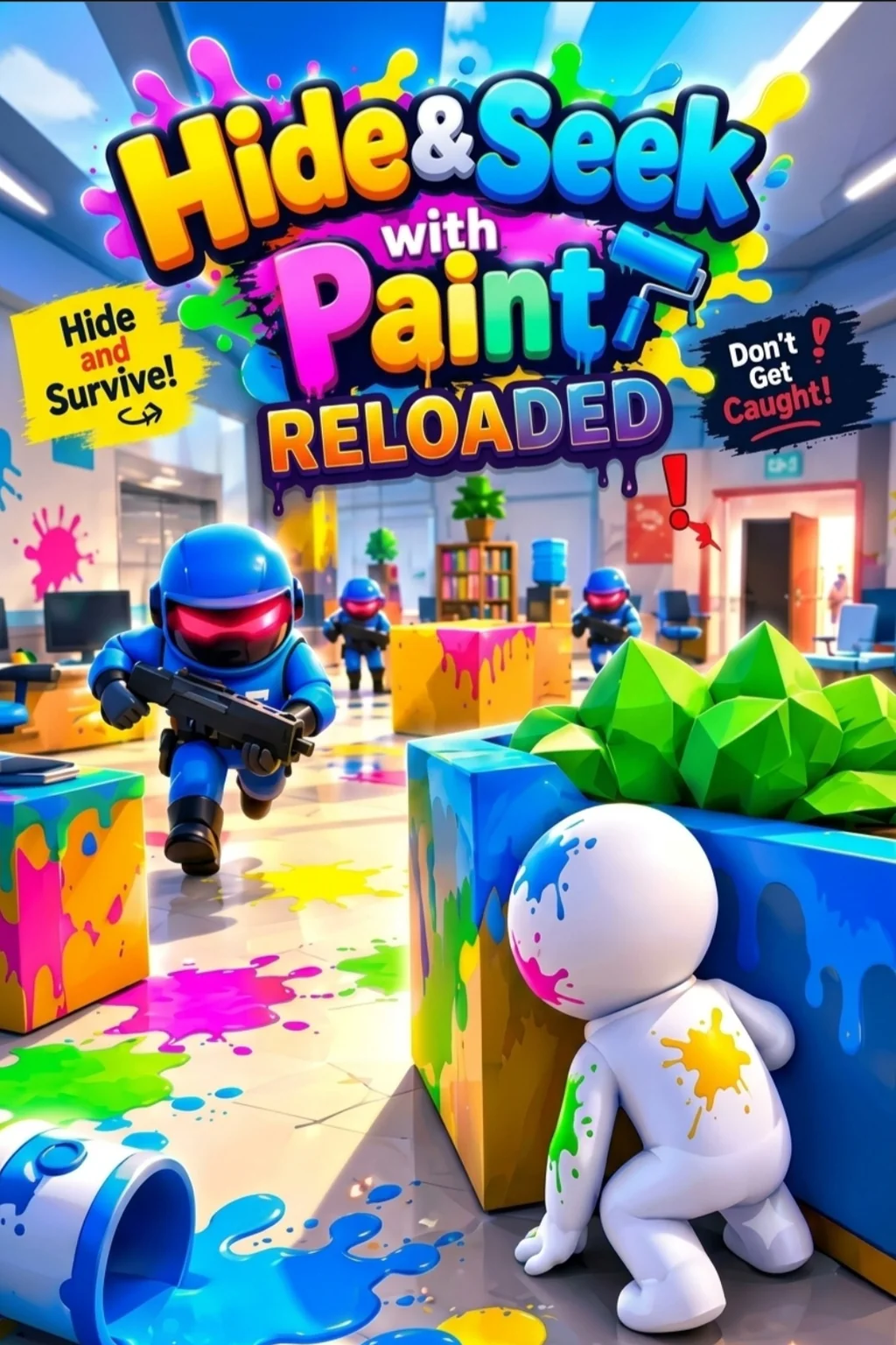 Hide&seek with paint _Again | Astrocade