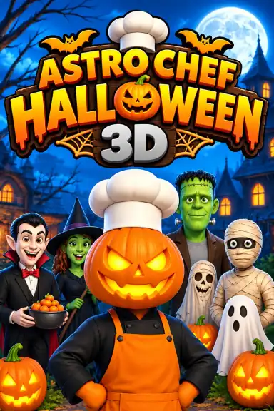 Astro Chef Halloween 3D by alexazfa07