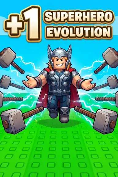  +1 SUPERHERO EVOLUTION by AhmadGaming