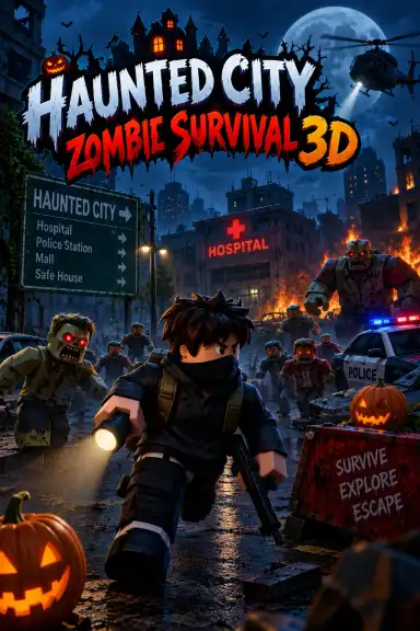 HAUNTED CITY ZOMBIE SURVIVAL 3D by zxtra_1810
