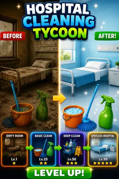 Hospital Cleaning Tycoon by WELL_PLAY