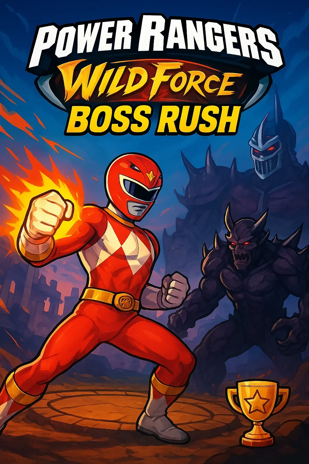 Power Rangers Wild Force: Boss Rush | Astrocade