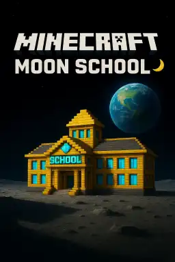 Minecraft moon school 🏫 by Astra_creator_