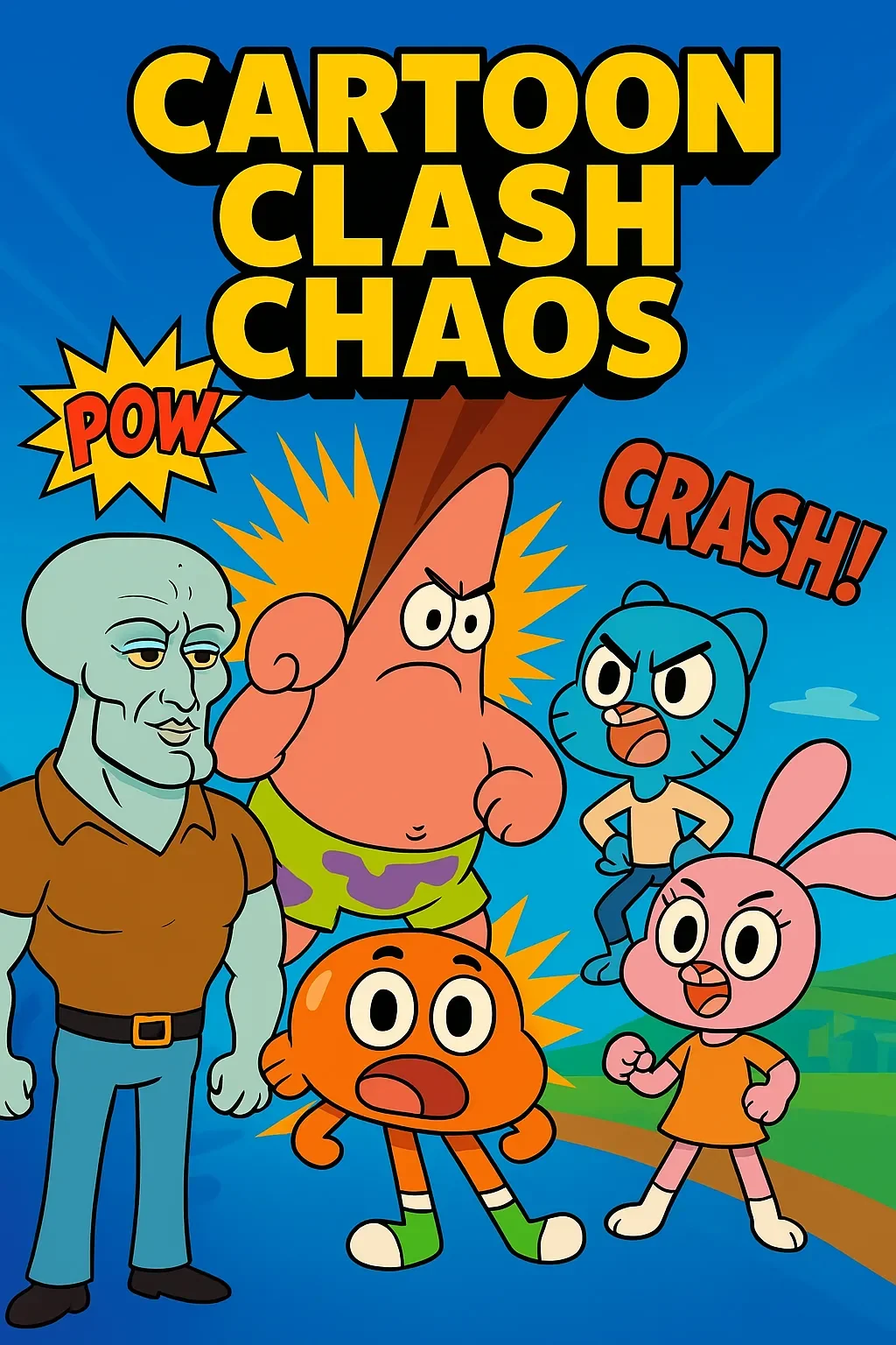 Cartoon Clash Chaos | Astrocade