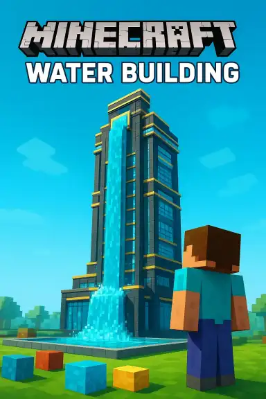 Minecraft Water Building by Zenitsu_astra